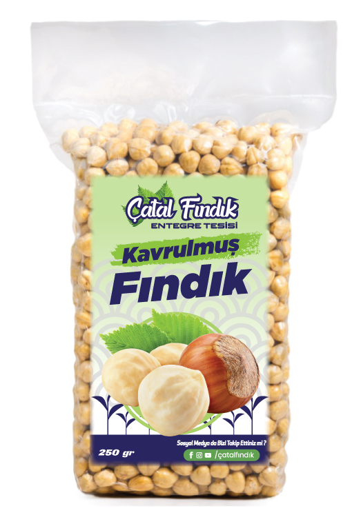 250 gr kavrulmuş fındık