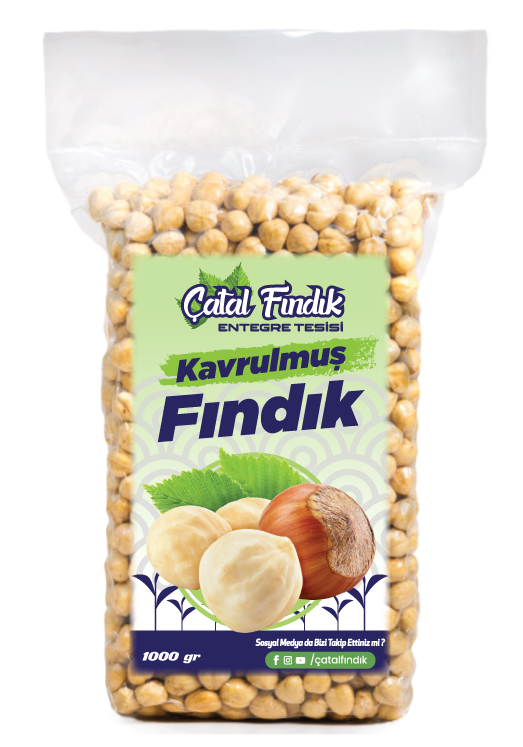 1 kg Kavrulmuş Fındık