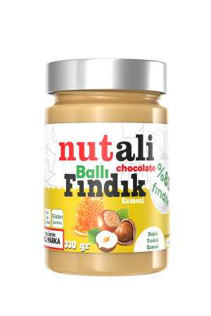 BALLI FINDIK EZMESİ %80 FINDIK %20 BAL