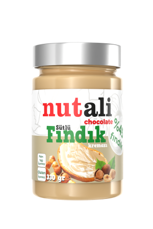 sütlü fındık kreması %45 fındık